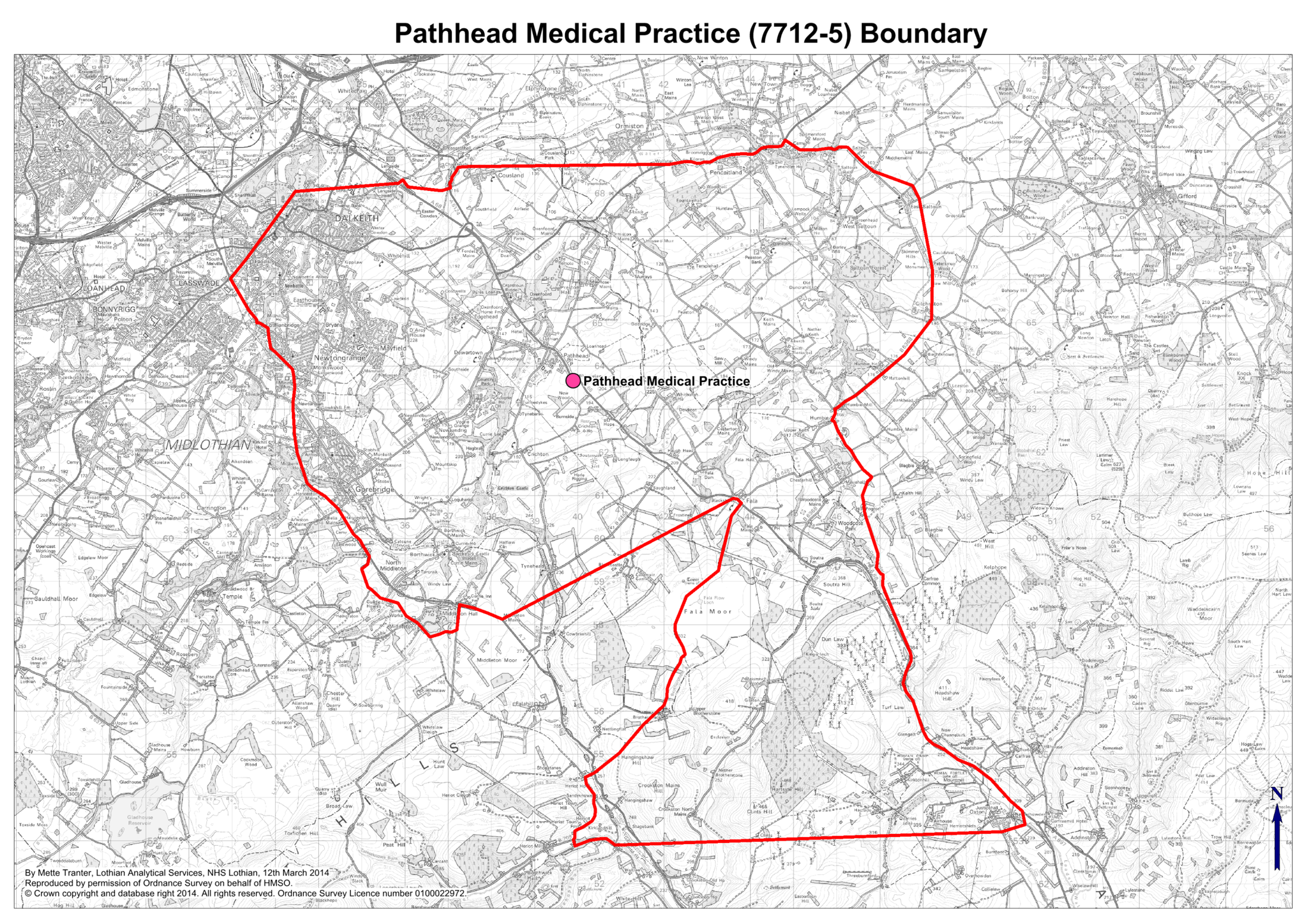 Pathhead practice boundaries Pathhead practice boundaries